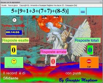 Espressioni
con le sole parentesi
tonde e quadre
