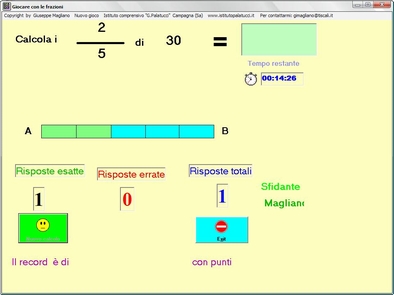 FRAZIONI immagine programma
