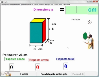 Giochiamo con il parallelepipe rettangolo
