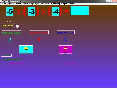 prodotto di tre numeri relativi immagine programma